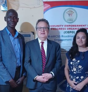 US Ambassador Meets CEPO Executive Director to Discuss South Sudan’s Transition from Violence to Peace